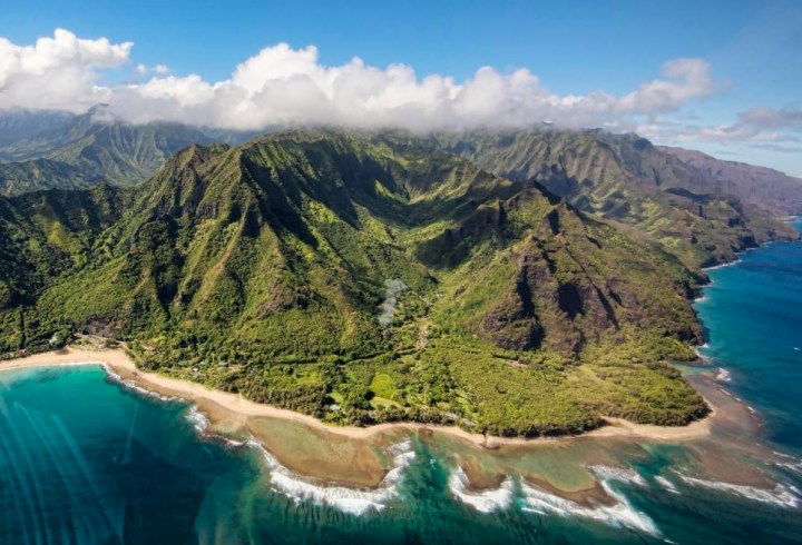 Hawaiin island of Kauai where Karaka is most abundant